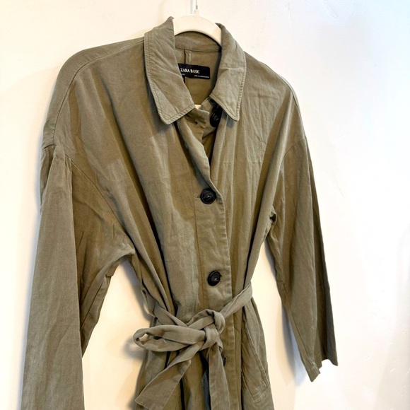 ZARA forest green dress - Picture 3 of 5